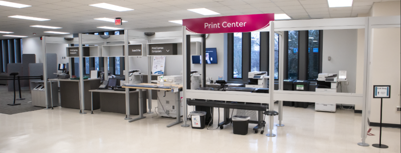 Newman Library Print Center